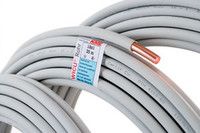 Труба медная мягкая в оболочке для теплого пола CUPOOTHTRM д16х2отрезок 1 м