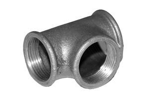 Тройник д.50 оцинк.