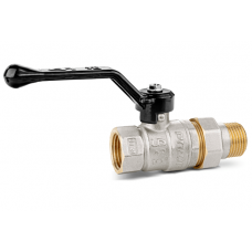 Кран шаровый LD Pride 47.32. ВГШ.Р Ду 32 Ру25 рычаг с американкой