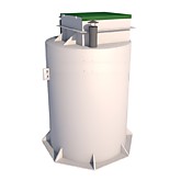 ПОГРЕБ круглый ПНД 8 мм 1,5X1,8ВЫГОДА ( полки внутри отдельной опцией!)