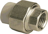 Разборное соед.32*3/4"вн.рез. серый (10/50) ПРО АКВА (PA20016G)