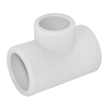 Тройник редуцир. 50*40*50 белый (60) ФД-plast