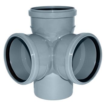 Крестовина двухплоск 110х110х110/90 Политэк (20)