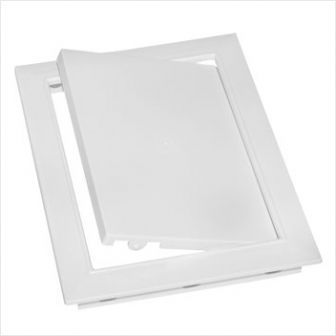 Сантехнические люки Л1515 CHAMPAGNE 150х150 (166х166) с фланцем (32)