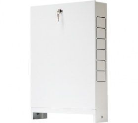 Шкаф коллекторный накладной ШРН-2 651х120х554 (6-7) STOUT  (SCC-0001-000067)