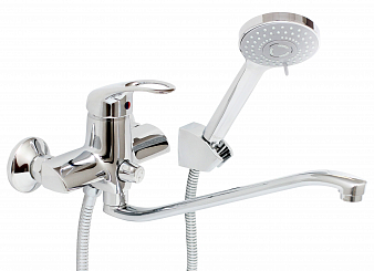 Смеситель д/ванны JAMAICA картридж d40  длинный излив 40S35/К  ARGO 27413  