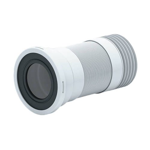 Слив для унитаза гофр. короткий Ани пласт K718R (20)