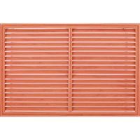 Решетка радиаторная П6090Р 600х900 вишня (5)