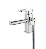 Смес д/раковины Kaiser Sharp  ф40 с перекл. на гиг. душ. без аксессуаров (64088 )