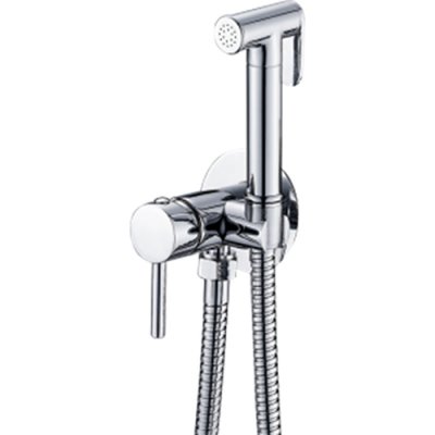 Смеситель с гиг. душ встраиваемый хром SHEVANIK S147