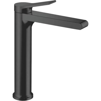 Смеситель д/раковины SHEVANIK черный высокий S8311H