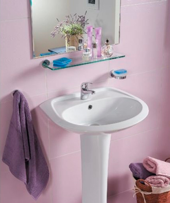 Умывальник Santek с пьед. "Бриз" 60см (Чебоксары)