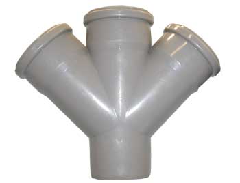 Крестовина однопл. 110х110х110/45 Политэк (16)