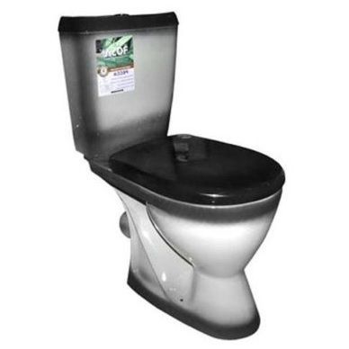 Унитаз-комп "Комфорт" черный  (КСФ) 