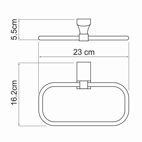 Держатель полотенец К-5060 WasserKRAFT