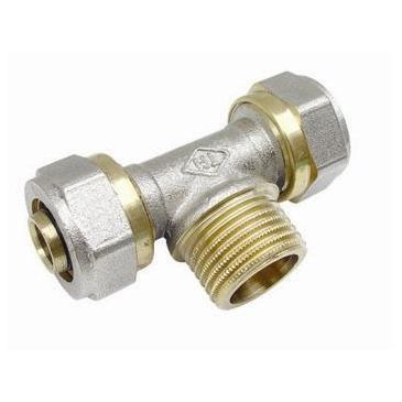 Тройник ц/ш/ц 20х3/4х20 ATM МPTM204