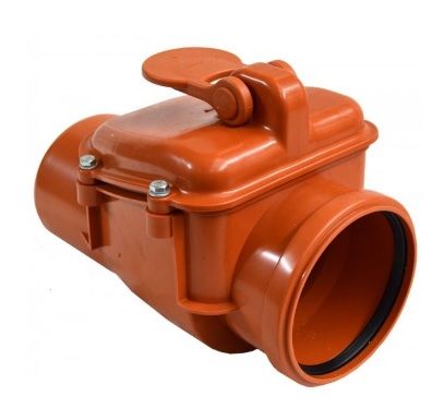 Обратный клапан д.110 канализ. Miano (М0602) 