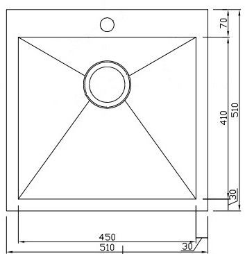 Кухонная мойка Seaman Eco Marino SMV-Z-510
