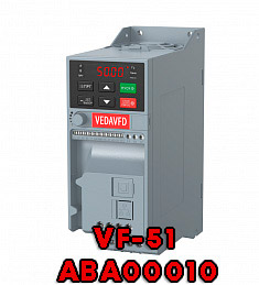 Преобразователь частотный VEDA Drive VF-51  7,5 кВт (380В, 3 фазы) ABA00010