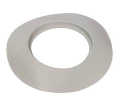 Декоративная манжета для трубы Ø 100 мм (Белая) пластик TR.100 (112368 аналог)