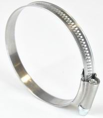 Хомут стальной червячный 120-140