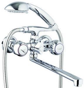 Смеситель д/ванны G-lauf (QTZ7-B827/856)  кер. S-нос, шар/перекл.