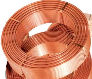 Труба медная мягкая 18х1,0 в нарезку  