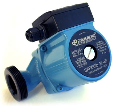 Насос циркул. ЦИРКУЛЬ 25/80 с гайками (Джилекс) (2580)
