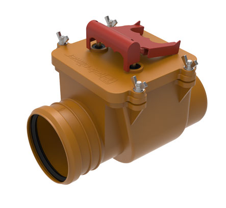 Обратный клапан ТП-85.100S (металл хлопушка)