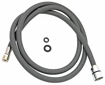 Шланг для смесителя c вытяжной лейкой, нейлон, серый М15*1х1/2 OLIO-NYLON 150см ARGO 22.64ON 150 Р