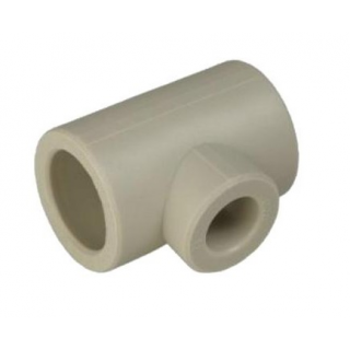 Тройник редуцир. 75*50*75 серый (2/10) ПРО АКВА (PA14573РG)