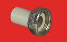 Переходник пласт.с нак/г. 20х3/4"  FV-Plast (50/1)