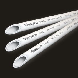 Труба  (SDR 6) 25*4,2 арм. алюминием по середине DUO белый (80) ПРО АКВА (РА39010)