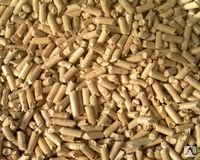 Пеллеты 30кг светлые (древесный наполнитель)