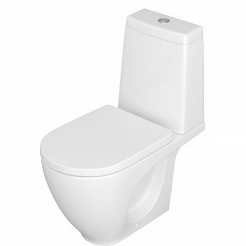 Унитаз-компакт КЕРАМИН "Трино" безободковый, дюр./сид. м/лифт SLIM