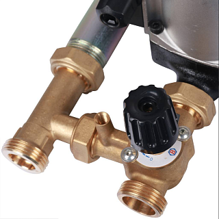 Группа насосная с 3-х ход. прив. смес. 3/4" с насосом Grundfos UPSO 15-65 130 SDG-0007-002002 STOUT