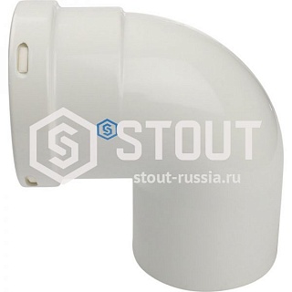 Колено 90° п/м ф.80  STOUT SCA-0080-000090 