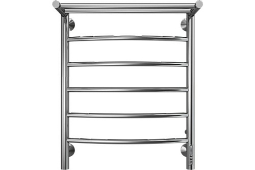 Полотенцесушитель "Классик" 500х650 П6 с полкой  электро TERMINUS