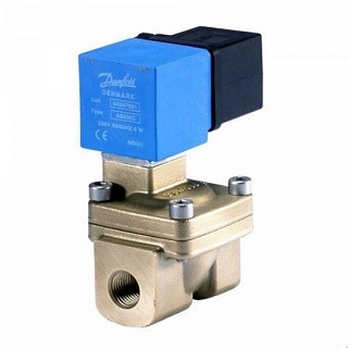 Клапан эл. магн. EV220W "НЗ" DN20, -10...90°C, 0,3...16бар, с катушкой 220V (042U426532) "Danfoss"