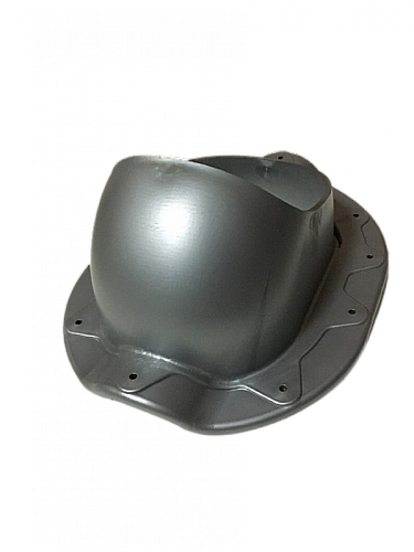 Проходной элемент (SPTM Silver) для металлочерепицы, серебристый