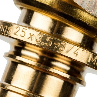 Переходник с накидной гайкой 25х3/4" (10/070) (SFA-0019-002534) STOUT