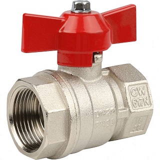 Кран шар. стандартнопроходной баб. ВВ 3/4" (8/128) (SVB-0012-000020) STOUT 