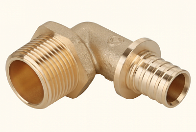 Угольник с нар. резьбой 20х3/4" латунь (10/60) (G1310.2005)  GAPPO