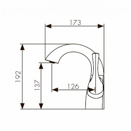 Смес д/раковины Kaiser Comba ф35 (48011)