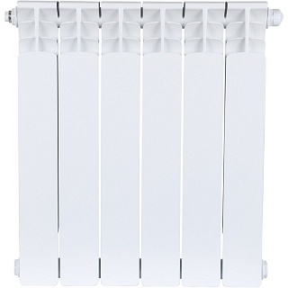 Радиатор биметаллический нижнее правое под.SRB-0320-050006 STOUT Space 500 6 секции ВЫГОДА