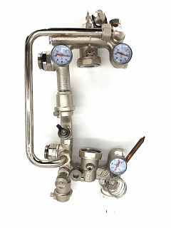 Смесительный узел в комплекте 180мм без насоса (HS113) VIEIR (2)