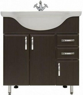 Комплект мебели 75 "Колумбия-75" напольная 2 дв.+2 ящ. венге Водолей (ум.Стиль-75) 