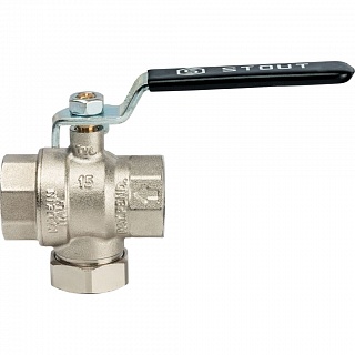 Кран шар. с фильтром рыч ВВ 3/4" (SVF 0001 000020) STOUT