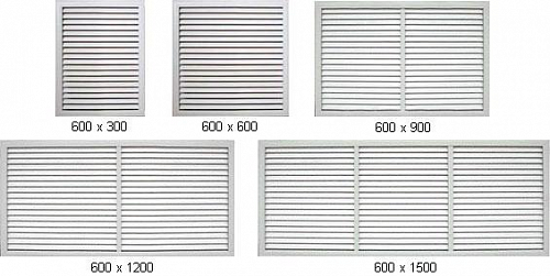 Решетка радиаторная П60120Р 600х1200 бел.(5)