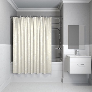 Штора для ванной комнаты, IDDIS, 180*180 см, полиэстер, B59P118i11 (14705)